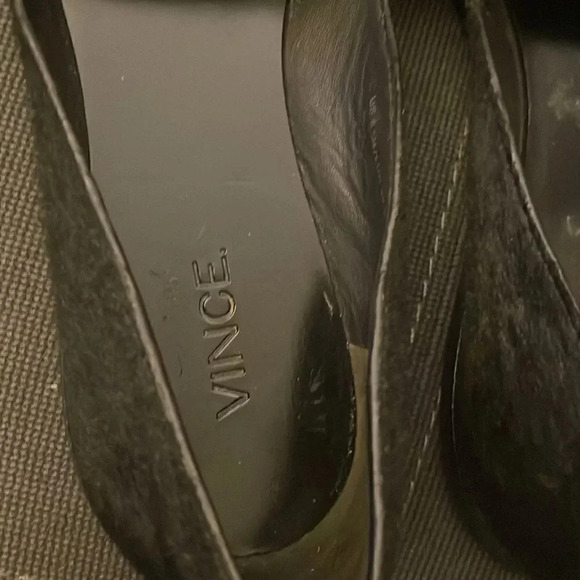 *Final Price* Designer Vince Black Mason Flat Loafer NWOB 6.5 Fashion Style - Picture 2 of 4